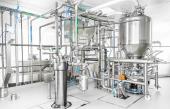 Powder mixing plant